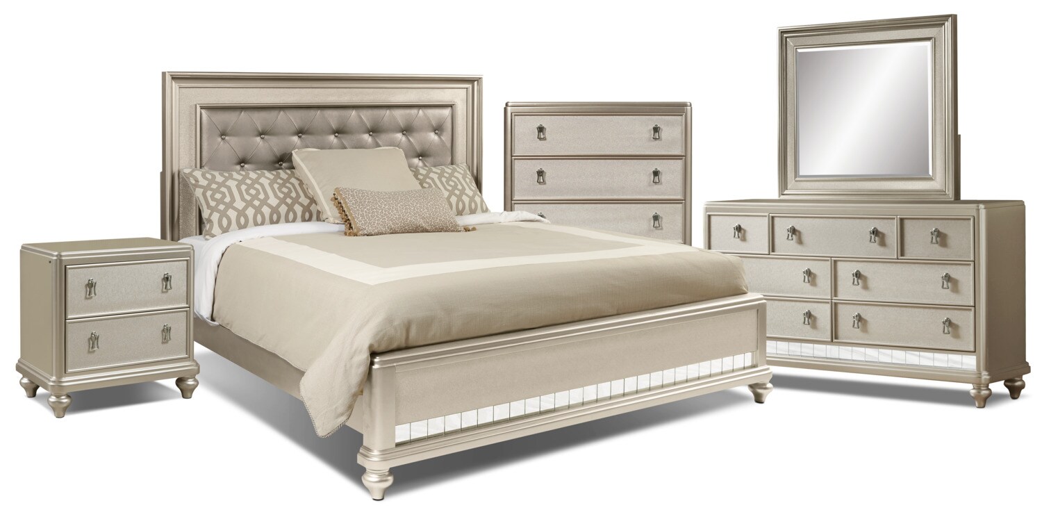 Diva 7Piece Queen Bedroom Package The Brick