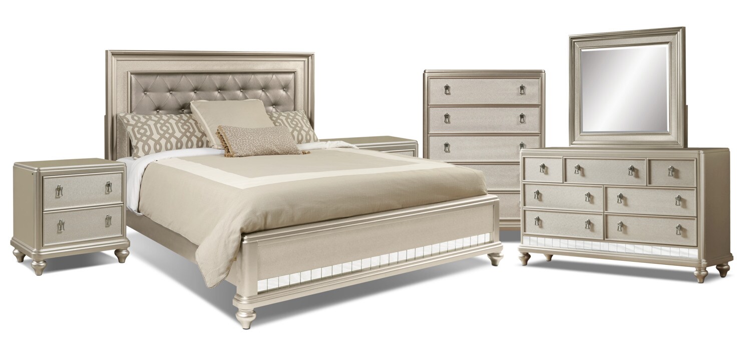 Diva 8Piece Queen Bedroom Package The Brick
