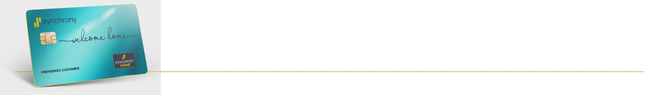 Synchrony HOME Credit Card